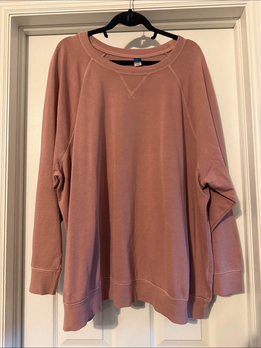 Old Navy Women's Pullover Sweatshirt - Mauve Pink